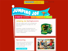 Tablet Screenshot of jumpingjoe.nl